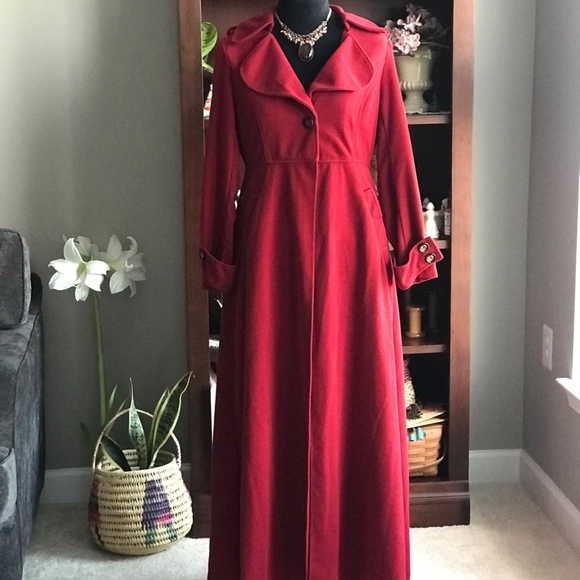Natasha SN Jackets & Blazers - Natasha SN Coat or Duster Jacket Red XXL
